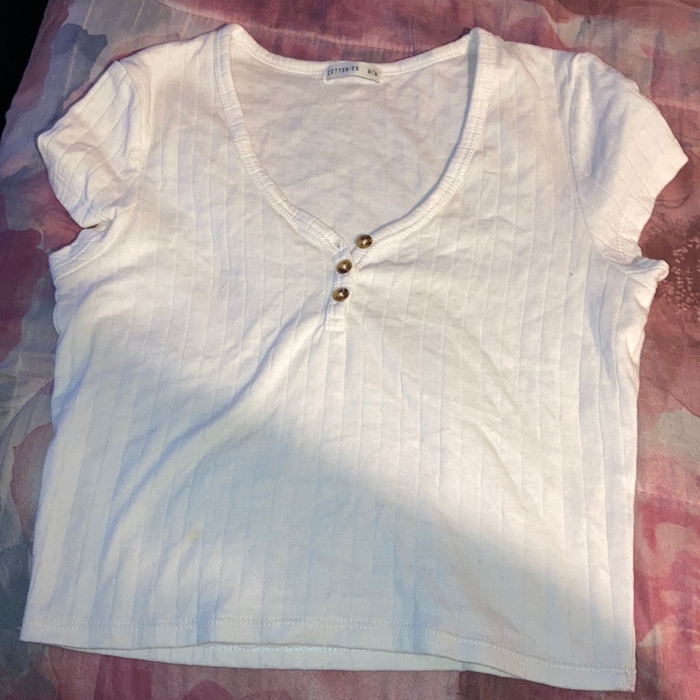 Cotton on crop top